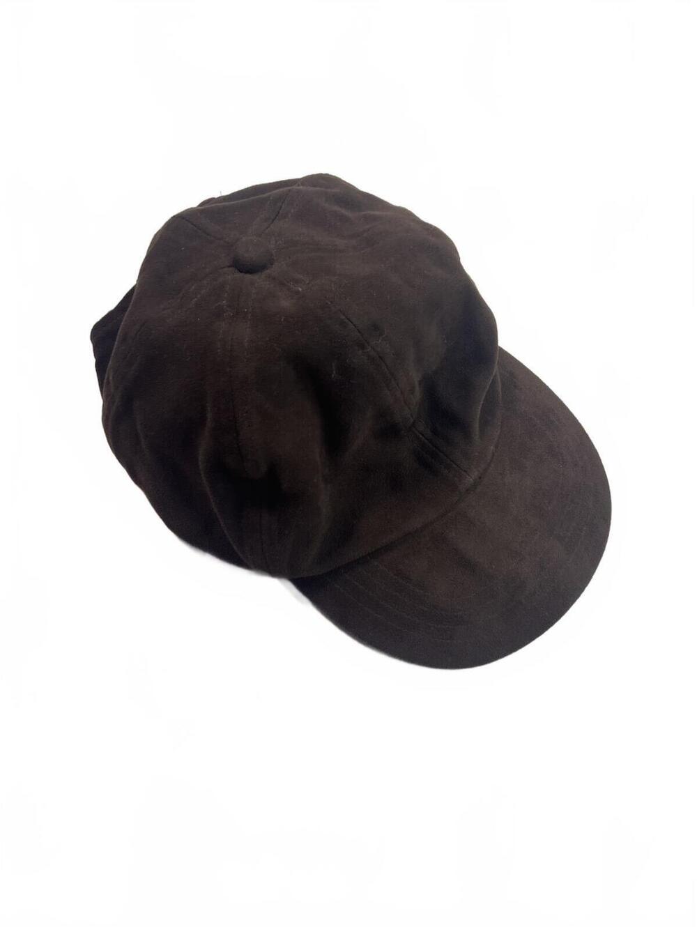 Impermeable By Weatherproof Faux Suede Baseball Cap Unisex Brown Lined